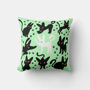 Coussin chaton mignon