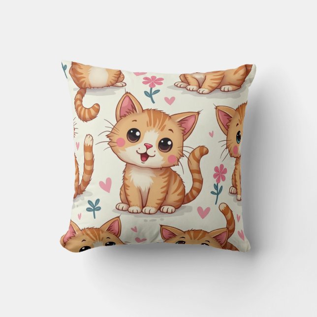 coussin chaton mignon (Recto)