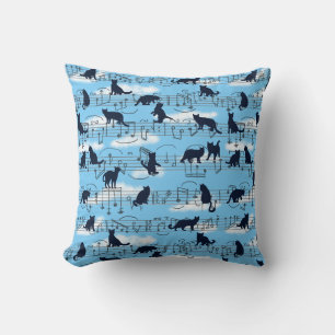 Coussin chatons musicaux
