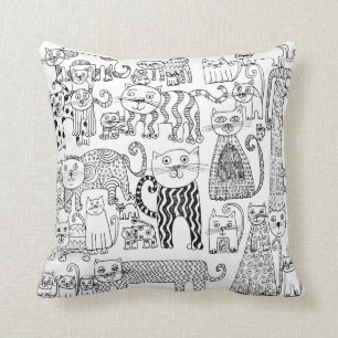 Coussin Chats