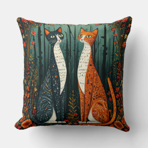 Coussin Chats de dessin animé mignons