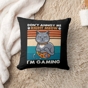 Coussin Chats Et Jeux Pour Le Jeu Vidéo Amoureux des chats