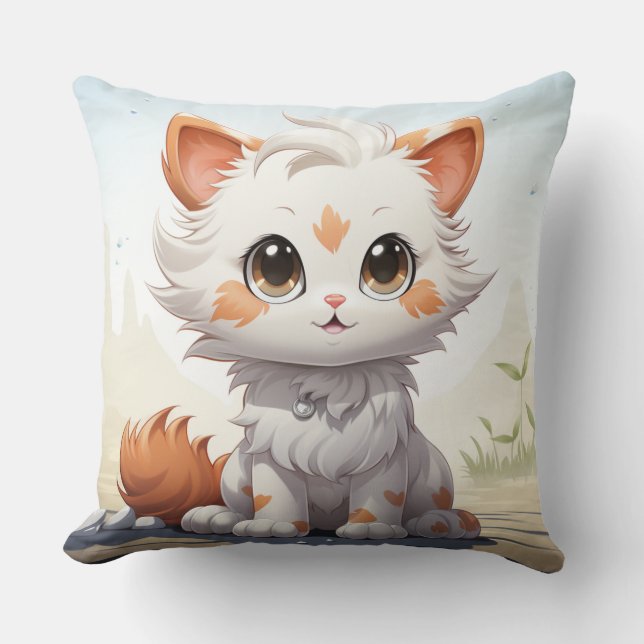 Coussin Chats mignons (Recto)