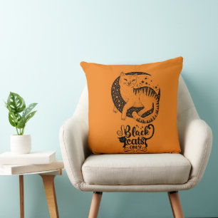 Coussin Chats noirs uniquement Halloween