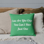 Coussin Chats Personnalisé Funny Cool Animaux de compagnie<br><div class="desc">Transformez votre espace avec "Cats Personnalisé Funny Cool Modern Pet Citation Sea Green Throw Oreiller". Idéal pour les amoureux de les chats, ce coussin allie humour et style sans effort. Idéal pour ajouter une touche personnelle à votre décor ou comme cadeau réfléchi. Prenez la vôtre aujourd'hui et laissez briller votre...</div>