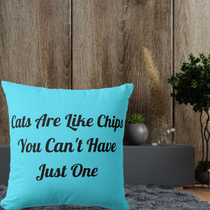 Coussin Chats Personnalisé Funny Cool Moderne Animaux Quot