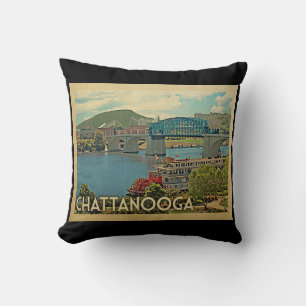 Coussin Chattanooga Tennessee Vintage voyage