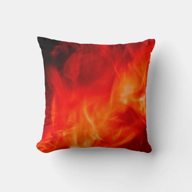 Coussin Chaud flamboyant (Recto)