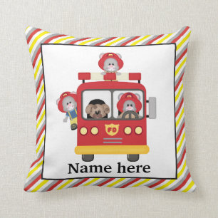 Coussin Chaudière de chambre pour garçons lance l'oreiller