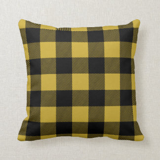 Coussin Chauffage de buffle de Preppy noir et or