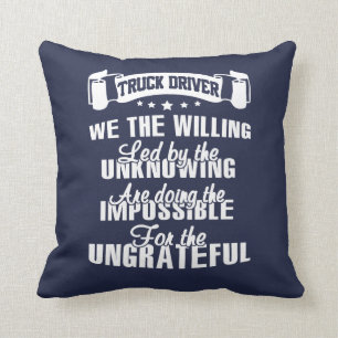 Coussin Chauffeur de camion