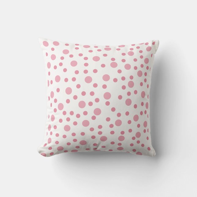 Coussin Chaussettes à pois roses (Recto)