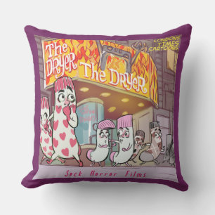 Coussin Chaussettes amusantes Movies d'horreur Jumbo Coton