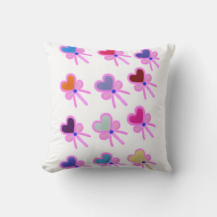 Coussin Chaussettes de crew personnalisées motif cœur arc 