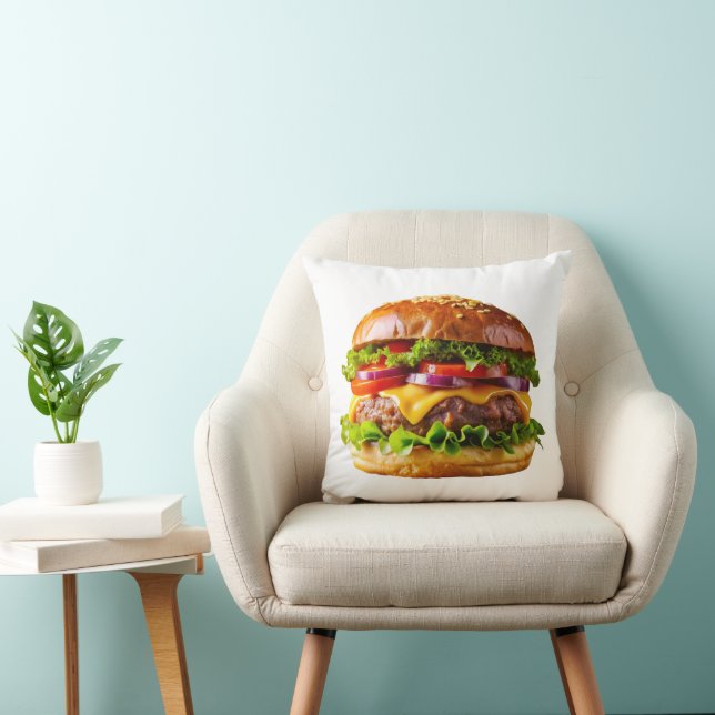 Coussin ChaussureHabille hamburger empilé thic (Chaise)