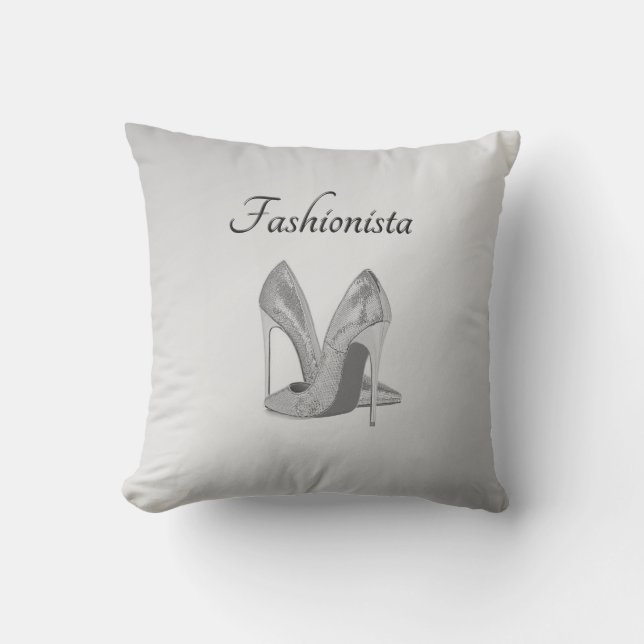 Coussin Chaussures de talon haute fashionista (Recto)