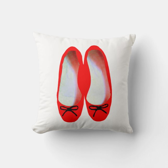Coussin chaussures rouges (Recto)