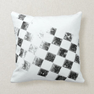 Coussin Checkered de drapeau
