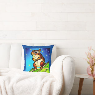 Coussin Cheeky, Jouant Chipmunk Pal