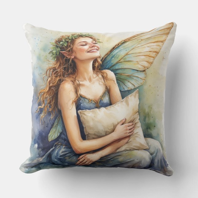 Coussin Cheerful Dream Fairy with Pillow (Recto)