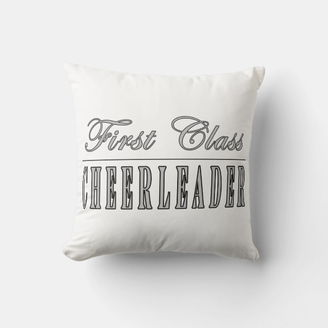 Coussin Cheerleading Cheerleaders Pom-pom girl de première (Recto)