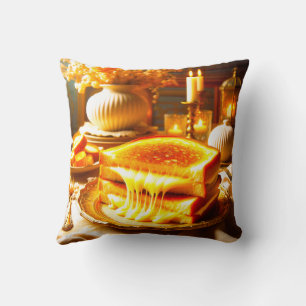 Coussin Cheese Heaven : L'Alimentation Confort Ultime