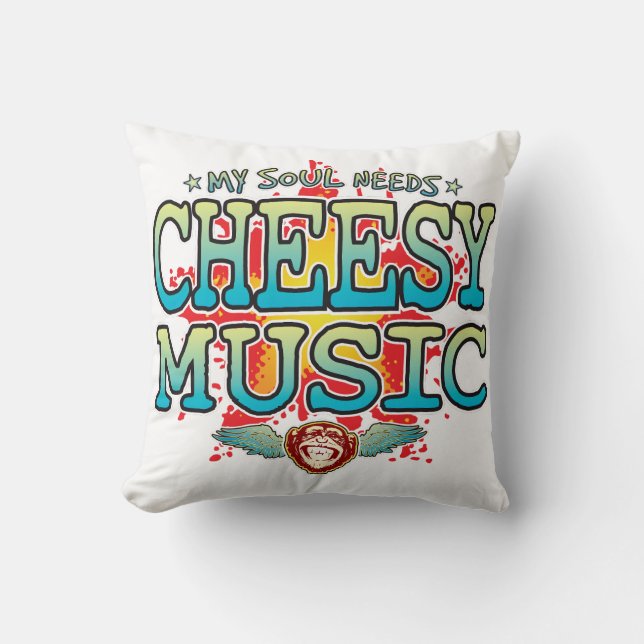 Coussin Cheesy Music Soul Cushion (Recto)