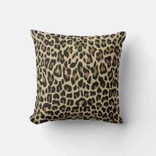 Coussin Cheetah léopard Brown poster de animal lancer orei