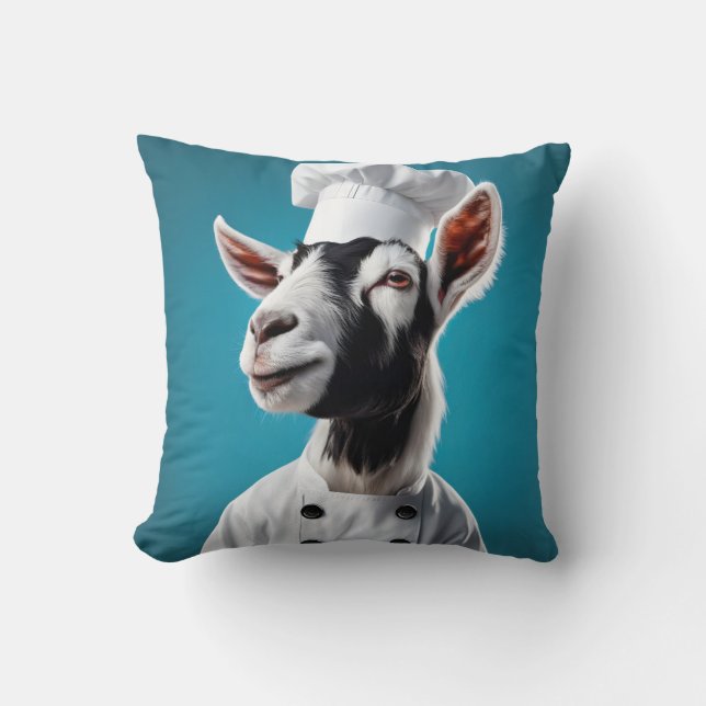 Coussin Chef Goat (Recto)