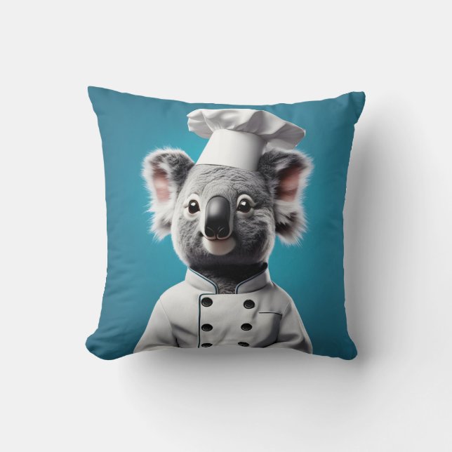 Coussin Chef Koala (Recto)