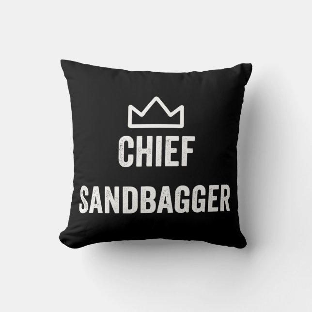 Coussin Chef Sandbagger Golf mème Bjj Chess Sandbag (Recto)