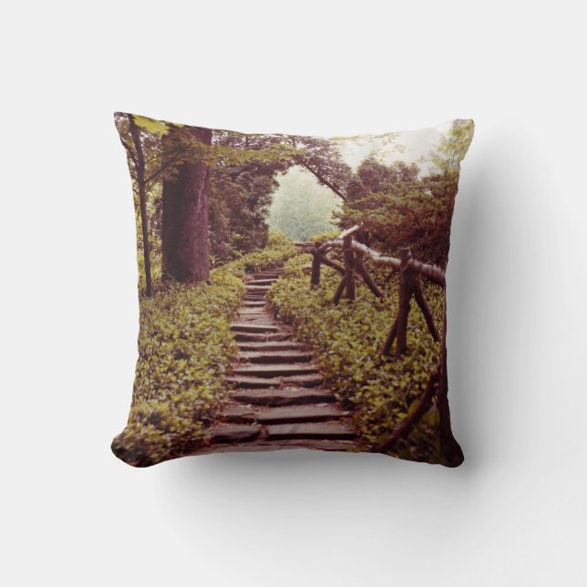 Coussin Chemin vers la lumière (Recto)