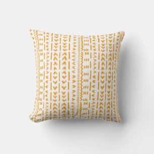 Coussin Chemins De Motif Africain En Toile De Soleil En Bl