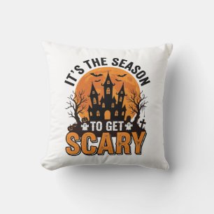 Coussin Chemise Château Hanté Saison Effrayante Halloween