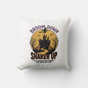 Coussin Chemise de barman Halloween Tavern ensorcelée Sorc