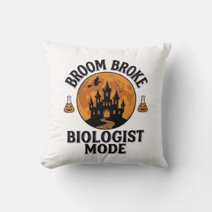 Coussin Chemise de biologiste Halloween Vintage Science Sq