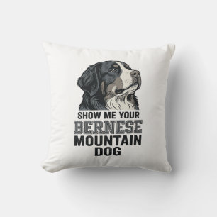 Coussin Chemise de conception de gravure vintage de chien