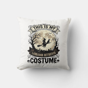 Coussin Chemise de costume d'Halloween de sorcière de Retr