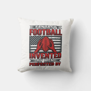 Coussin Chemise de drapeau de basket-ball vintage de footb
