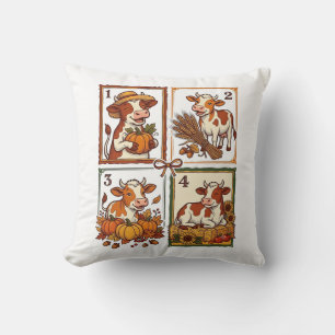 Coussin Chemise de ferme à patchwork vintage Quatuor de va