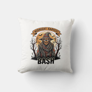 Coussin Chemise de Halloween pour épouvantail Gravure vint