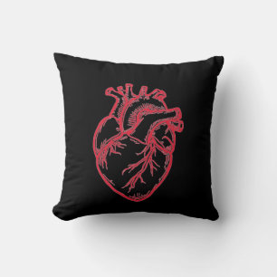 Coussin Chemise de la Saint-Valentin cœur anatomique