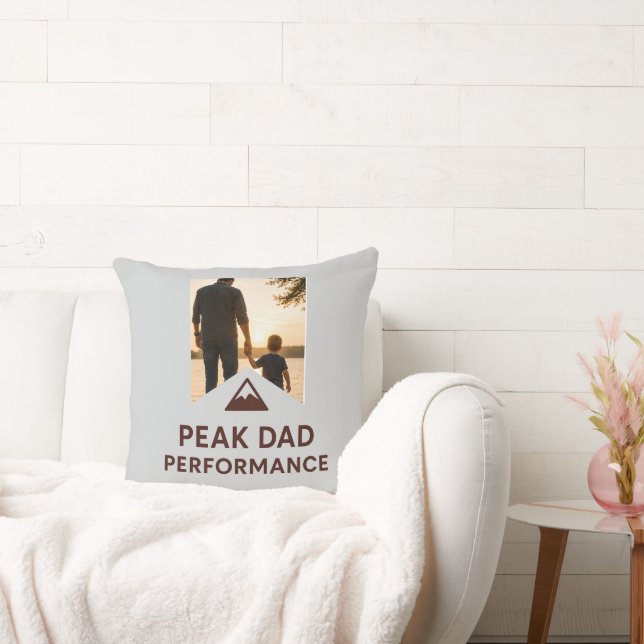 Coussin Chemise de Performance Papa au Maximum Cadeau Drôl (Canapé)