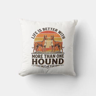 Coussin Chemise de Pharaon Chien Amoureux du Chien Design