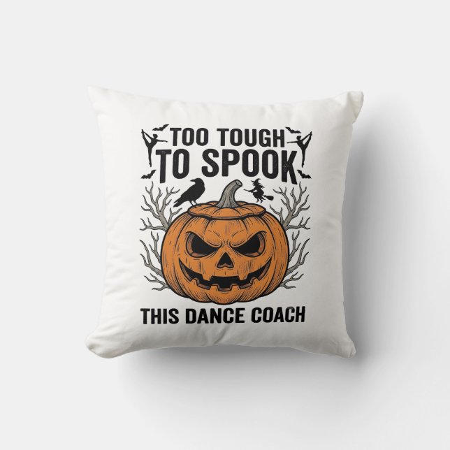 Coussin Chemise de professeur de danse Halloween Pumpkin G (Recto)