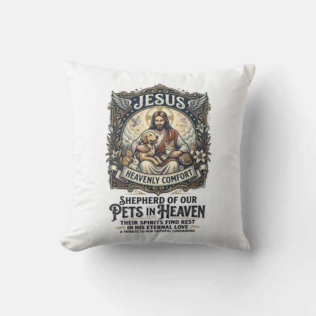 Coussin Chemise de souvenir commémoratif pour animal de co (Recto)