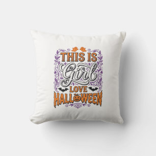 Coussin Chemise fantomatique mignonne vintage Halloween Gi