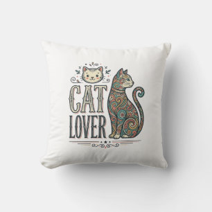 Coussin Chemise Graphique de Style de Gravure pour Amoureu