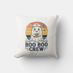 Coussin Chemise Halloween Fantôme Infirmière Mignonne Boo