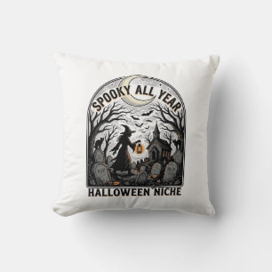 Coussin Chemise Halloween tous les jours Design Spooky tou